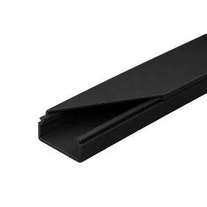 Listwa instalacyjna kanał kablowy, korytko 32x15 czarny mat 2m - Tadpol