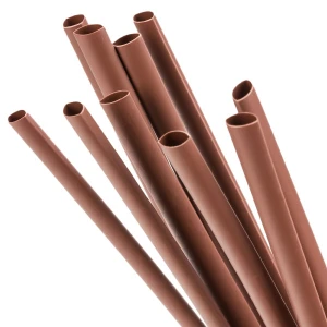 Rurka termokurczliwa 4,8/2,4 brązowa 1m