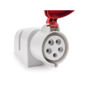 Gniazdo siłowe stałe 32A 5P 400V IP44 - Pawbol B.1038