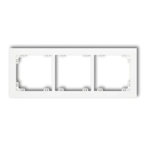 Karlik Deco Ramka potrójna biały - DR-3