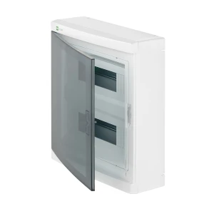 Rozdzielnica ELEGANT natynkowa 2x12 IP40 PE+N biała