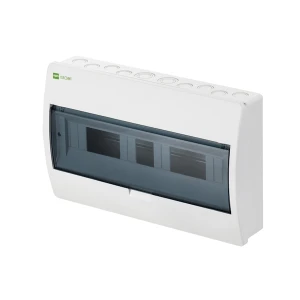 Rozdzielnica ELEGANT natynkowa 1x18 IP40 PE+N biała