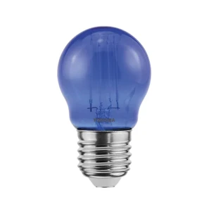 Żarówka dekoracyjna LED KULKA E27 4,5W niebieska - Toshiba