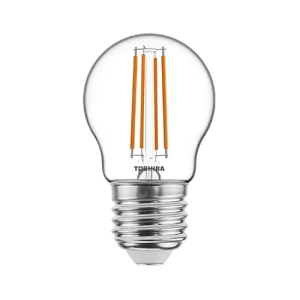 Żarówka dekoracyjna LED KULKA E27 filament 4,5W biała (ww) - Toshiba