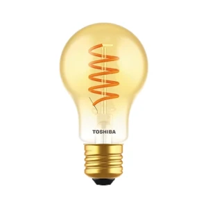Żarówka LED Filament E27 A60 4,5W bursztynowa spiralna - Toshiba 00172721