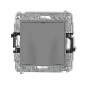 Karlik MINI Wypust kablowy szary mat - 27MWPK