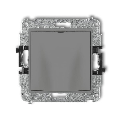 Karlik MINI Wypust kablowy szary mat - 27MWPK