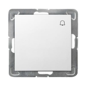 Ospel Impresja biały łącznik dzwonek - ŁP-6Y/M/00