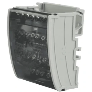Blok rozdzielczy 100A 500V 4P 7-zaciskowy - Pawbol E.4076