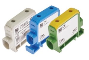 Listwa zaciskowa w korpusie 1x2,5-35 szary - Pawbol E.4145/CU