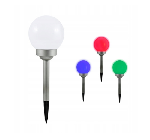 Lampa solarna Kula RGB 20cm - Goldlux 309303