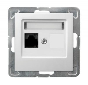 Ospel Impresja gniazdo komputerowe pojedyncze - GPK-1Y/K/M/00