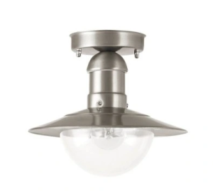 Oprawa sufitowa Oslo E27 1x60W stal nierdzewna