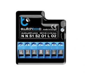 Przekaźnik SwitchBoxD 2x 230V Wi-Fi - Blebox 012639