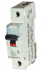Wyłącznik nadprądowy 1P B 63A 10kA AC S301 TX3 - 403363