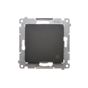 Simon 54 Łącznik krzyżowy czarny mat