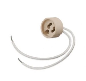 Oprawka porcelanowa GU10 LED/HALOGEN - Pawbol D.3187
