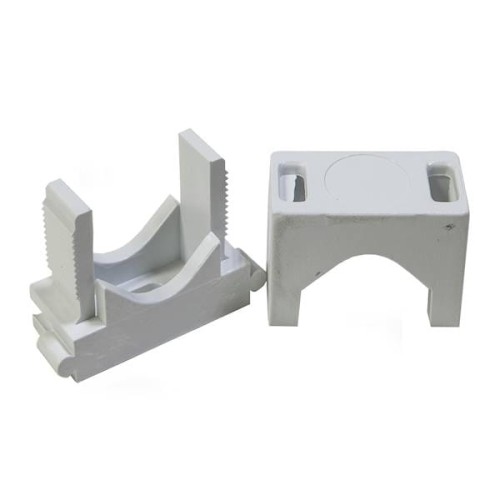 Uchwyt montażowy do przewodu UM 24 biały 50szt.