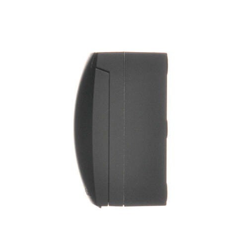 AQUACLICK Gniazdo pojedyncze czarne schuko klapka czarna - ACGSZ1C/49