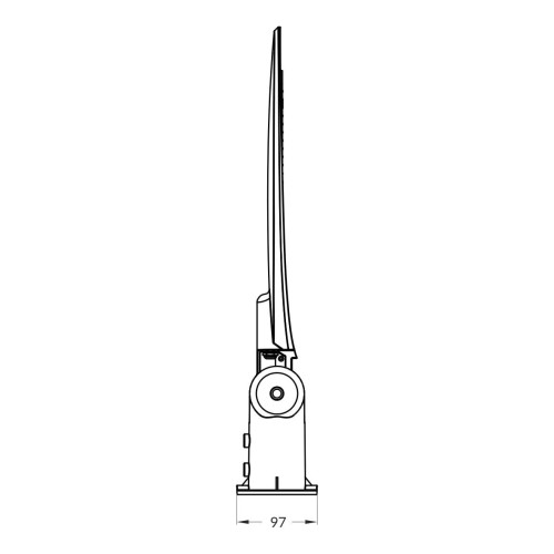 Lampa uliczna  100W IP65 11000lm zimny biały - Eco Light EC79907