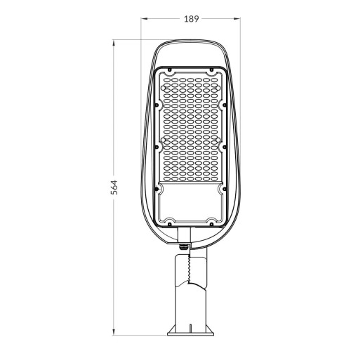 Lampa uliczna  100W IP65 11000lm zimny biały - Eco Light EC79907