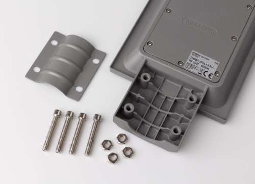 Lampa uliczna solarna 100W neutralny biały - Eco Light EC20012