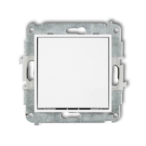 Karlik MINI Łącznik pojedynczy biały mat - 25MWP-1