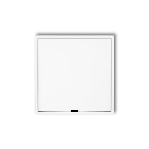 Karlik MINI Ramka pośrednia z zaślepką biały mat - 25MRPZ