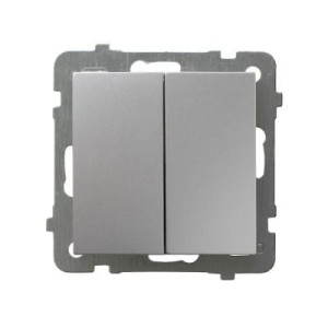 Ospel As  srebrny łącznik podwójny seryjny - ŁP-2G/M/18