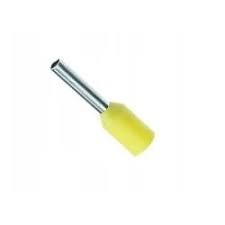 Końcówka tulejkowa izolowana 1,0/8 czerwona 10szt.