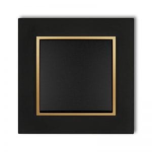 Karlik MINI Ramka pośrednia złoty - 29MRP-1