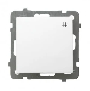 Ospel As  biały łącznik krzyżowy - ŁP-4G/M/00