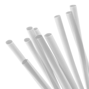 Rurka termokurczliwa 25,4/12,7 biała 1m