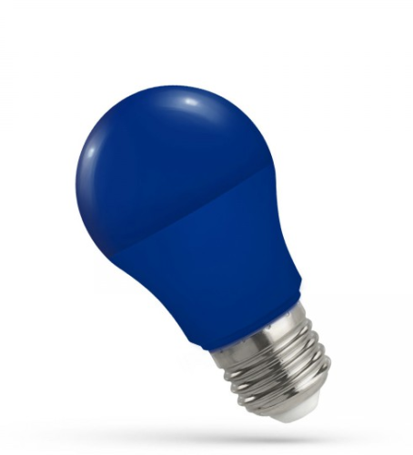 Żarówka dekoracyjna LED E27 4,9W niebieska - Spectrum Led WOJ+14607