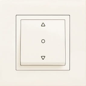 Panasonic Karre Łącznik żaluzjowy 1 przycisk biały - 90967072