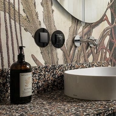 Karlik ICON Łącznik pojedynczy czarny mat - 12IWP-1