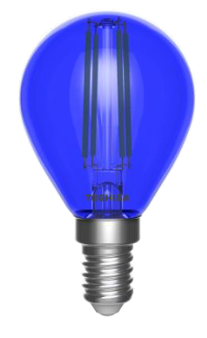 Żarówka LED Filament KULKA E14 4,5W niebieska - Toshiba 00172734