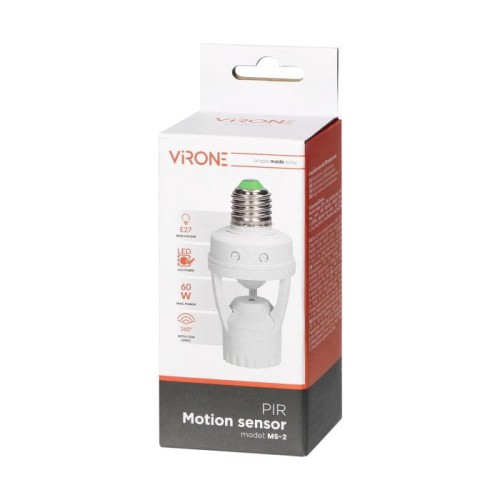 Gniazdo żarówki z czujnikiem ruchu - Orno MS-2