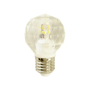 Żarówka LED Kryształ E27 G45 4,3W neutralna biała (nw)