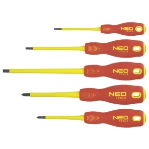 Komplet wkrętaków izolowanych 5 szt. - Neo 04-220