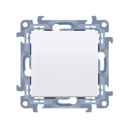 Simon 10 Łącznik przycisk zwierny bez piktogramu 10AX Biały - CP1.01/11