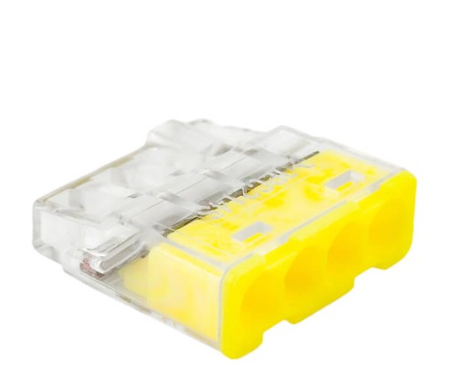 Szybkozłączka drut 4x0,2-2,5mm2 10szt. - Trytyt PC 214S