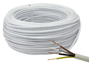 Przewód OMY 4x0,75 (H03VV-F) 300/300V - krążek 100 m