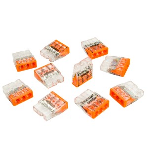 Szybkozłączka drut 3x0,5-2,5mm2 10szt. - WAGO 2273-203