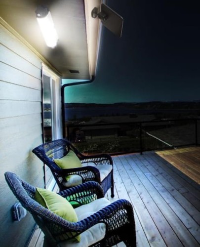 Lampa oprawa SOLARNA z czujnikiem ruchu i kablem 5m - LGS950