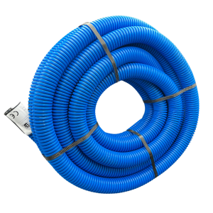 Rura karbowana peszel fi 40 450N QRK FLEX niebieski krążek 15 m - 013790