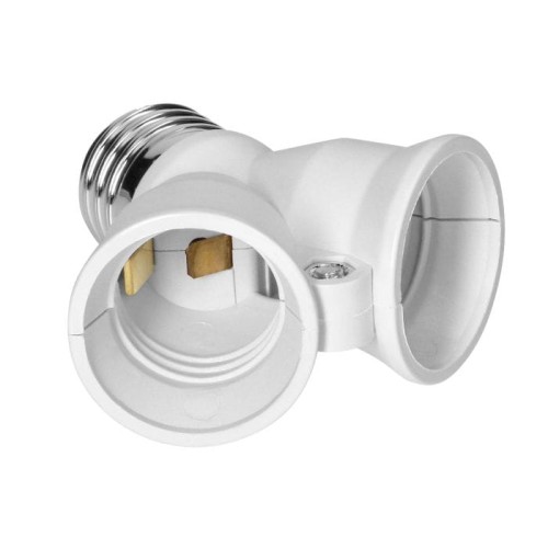 Przejściówka adapter do żarówki E27 - 2 x E27