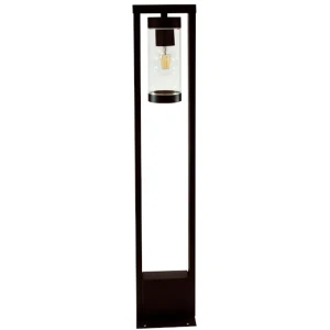 Lampa ogrodowa stojąca słupek SPECTRA 80 cm czarna - Goldlux 312358
