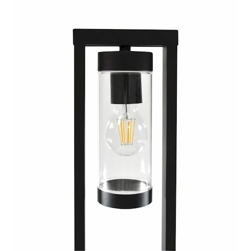 Lampa ogrodowa stojąca słupek SPECTRA 50 cm czarna - Goldlux 312341