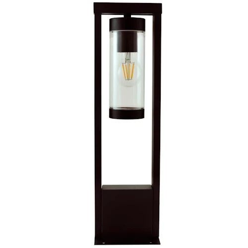 Lampa ogrodowa stojąca słupek SPECTRA 50 cm czarna - Goldlux 312341